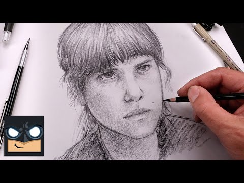 How To Draw Eleven | Stranger Things Season 4 Sketch Tutorial