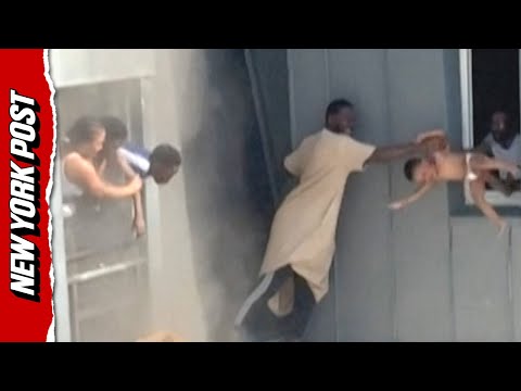 Hero caretaker risks his life to save children from Paris apartment fire