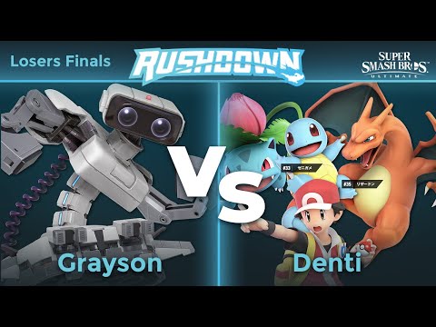 Rushdown 22 - HMO | Grayson (ROB) vs TLOC | Denti (PT) Losers Finals - SSBU