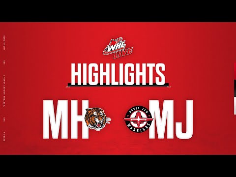 Medicine Hat Tigers at Moose Jaw Warriors 1/26 | WHL Highlights 2023-24