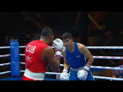 SF 80kg LOPEZ CARDONA Arlen 🇨🇺 vs UMMATALIEV Javokhir 🇺🇿 | IBA 2025 Men’s WBCHs
