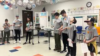 RSMS Goldfish FLL LEGO Robotics Innovation Challenge Presentation 2024