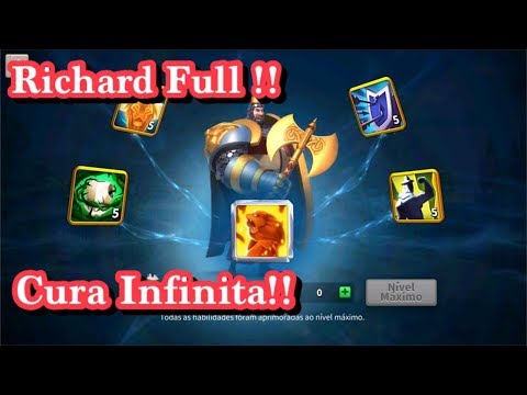 RICHARD MAXIMIZADO | EVOLUINDO O ALEXANDRE - RISE OF KINGDOMS.