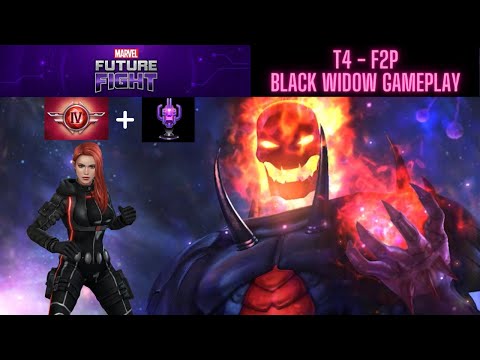 Black Widow - T4 - F2P - Dormammu GBR...Marvel Future Fight