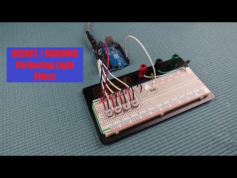 How to make a fantastic Disney Arduino controlled flickering light effect - Episode 1