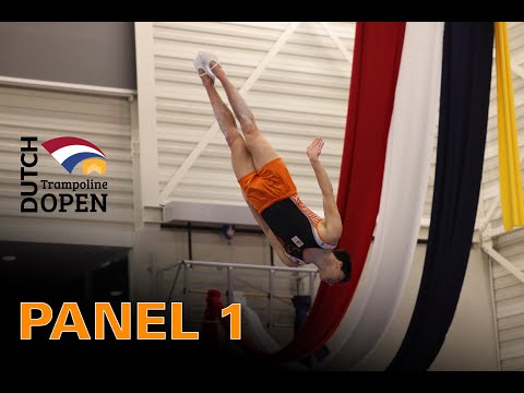 Dutch Trampoline Open - Saturday 16th of March - Panel 1
