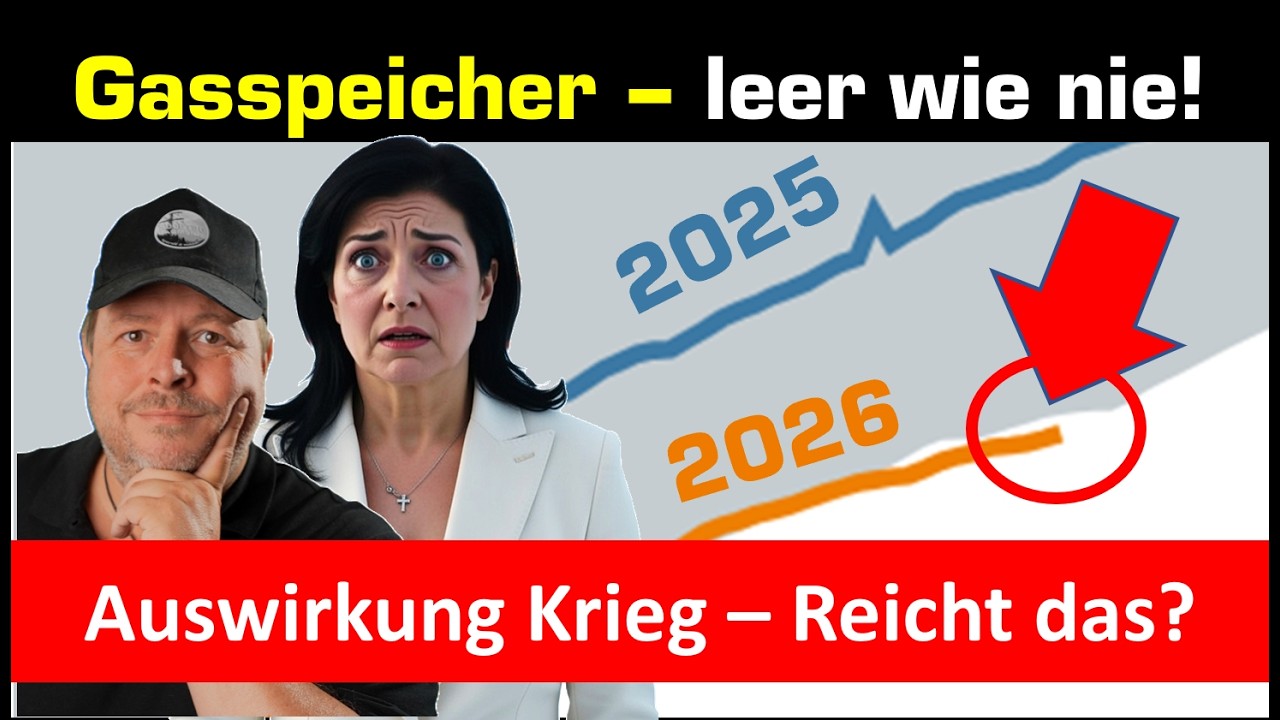 Krieg bringt Europas Gasmarkt in Gefahrenzone! - Winter is coming
