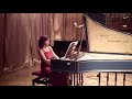 Handel Harpsichord Suite HWV 438 E minor Set II No 5 harpsichord Ágnes Várallyay