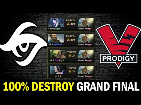 Everyone is tipping PUPPEY — 100% DESTROY Secret vs VP.P Grand Final