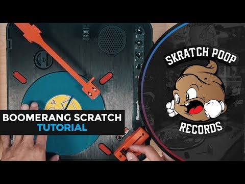 Boomerang Scratch Tutorial On Numark PT01 Scratch By Dj Colossus - Scratch Tutorial