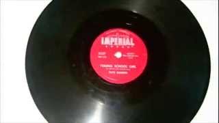 Fats Domino - Young School Girl 78 rpm!