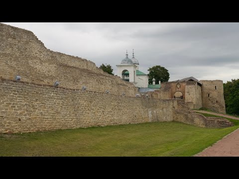 🇷🇺 4K Pskov oblast. Izborskaya fortress.