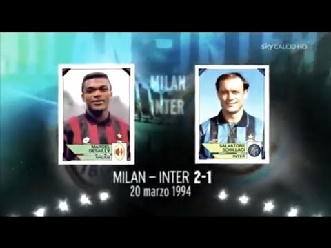 Milan-Inter 2:1, 1993/94 - Sky History Remix 