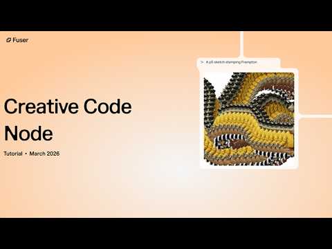 Tutorial Using The Creative Code Node