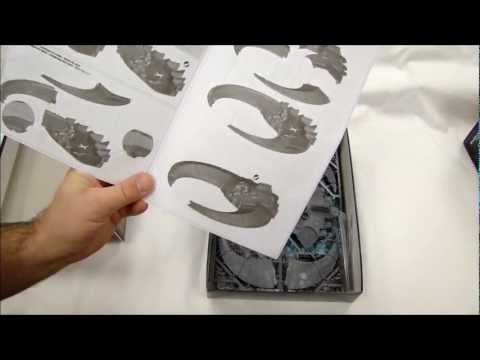 40k Unboxing Necrons Doom / Night Scythe