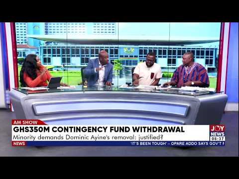 Contingency Fund Controversy: NPP and NDC Clash Over GHS350m Withdrawal | Matters Arising