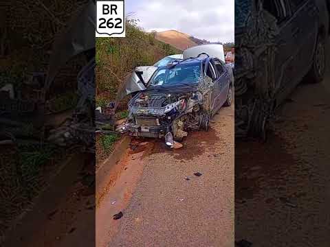 Acidente na BR 262 em Ibatiba ES.