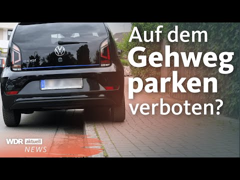 Falschparker melden: Das ändert sich beim Parken auf dem Gehweg | WDR Aktuelle Stunde