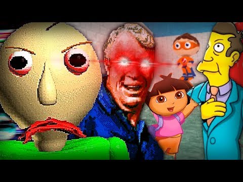 BALDI'S BASICS SEQUEL WITH HIS BEST FRIENDS!! NEW ENDING!! | Madden's Basics