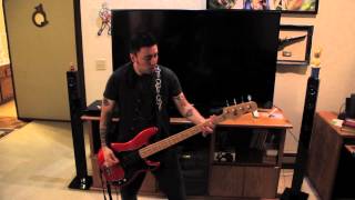 We Are The In Crowd - This Isn&#39;t Goodbye, It&#39;s BRB (bass cover)