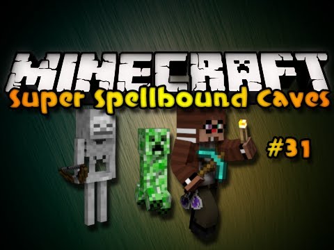 EPIC Minecraft Spellbound Caves - "BLIND DROP!" 💥