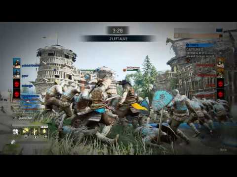 Orochi: 3 kills 1 assist 1 revive [For Honor Closed Beta - Dominion]