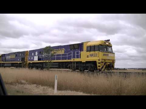 Parallel Running The 6WP2 Steel Train - Australian Trains