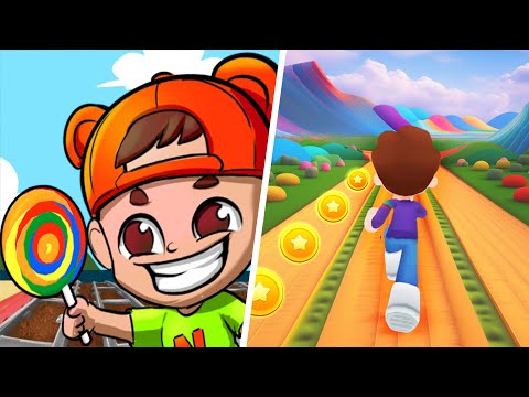 Vlad & Niki Run VS Kooply Run - Gameplay Walkthrough - All Levels IOS,  (Ep-19)