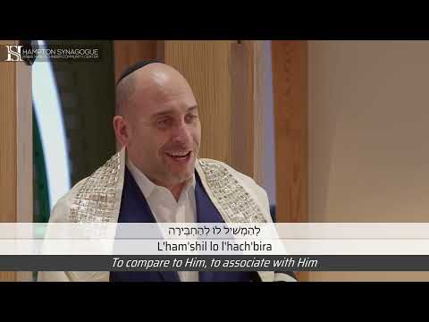 Adon Olam (De Sola) Cantor Netanel Hershtik & Hampton Synagogue Choir