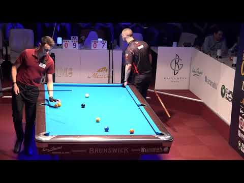 Jayson Shaw first mistake in the final “Mezz Bucharest Open” – www.9ball.ro