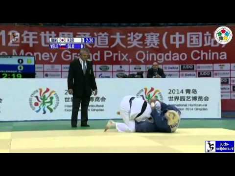 Judo 2012 Grand Prix Qingdao: Jung (KOR) - Velensek (SLO) [-78kg] final