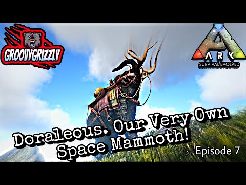 Doraleous the Space Mammoth!! How to tame a Mammoth! - Ark Survival Evolved The Island Singleplayer