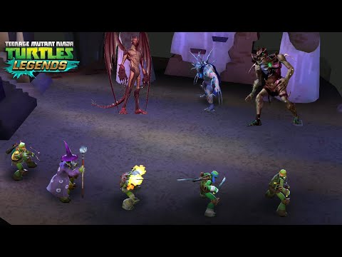 THE BEST TEAM VS SUPER SHREDDER, SHREDDER UNDEAD & KAVAXAS | Teenage Mutant Ninja Turtles Legends