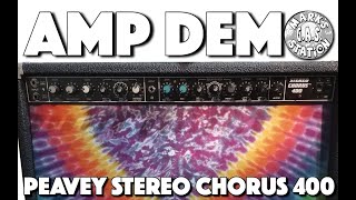 Video thumbnail for Peavey Stereo Chorus 400 Amp by Mark's G.A.S. Station