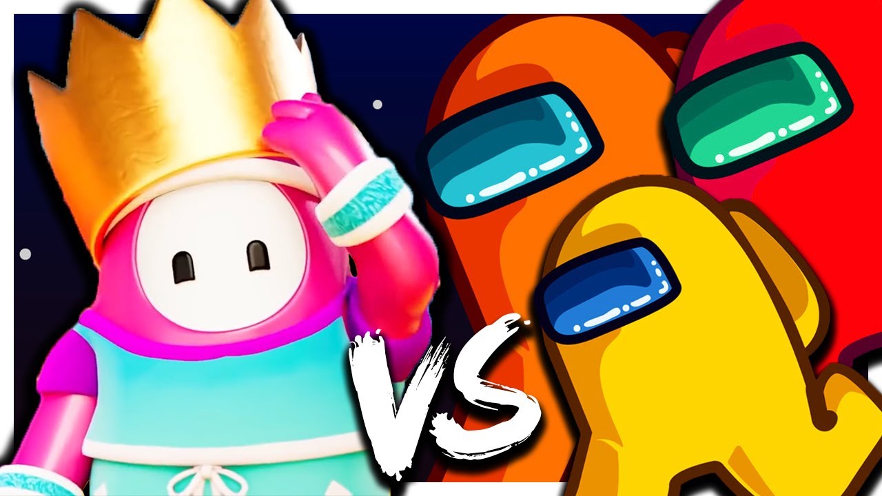 Among Us vs Fall Guys The Crossover That Might Just Happen! (AMONG US FALL GUYS CROSSOVER)