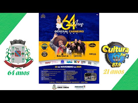 ANIVERSÁRIO DE GENERAL CARNEIRO 64 ANOS