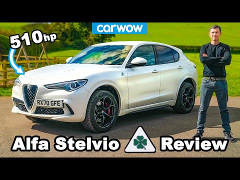 510hp Alfa Romeo Stelvio QV 2021 review - 0-60mph, 1/4-mile & brake tested!