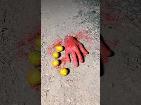 POV: Hanuman Bhakt  Crushed Ghost Lemon 🍋 And Ghost Hand 😬👻 | Hanuman | #ghost #bhoot #trending