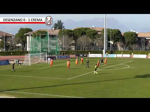 DesenzanoCalvina-Crema 1908 0-1, serie D/B, immagini Crema 1908, da "Tutti in Campo" 15 marzo 2022