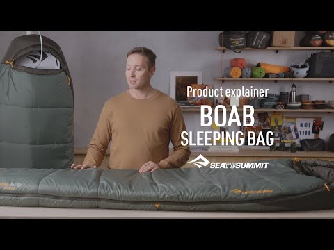 Спальный мешок Sea to Summit Boab -1C|30F, 185 см - Left Zip, Regular Wide, Laurel Wreath Green (STS ASL043121-442003)