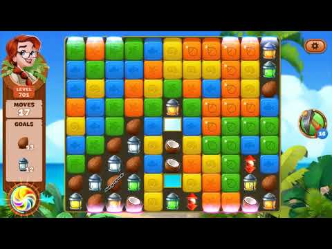 Lost Island Blast Adventure Level 701 - No Boosters