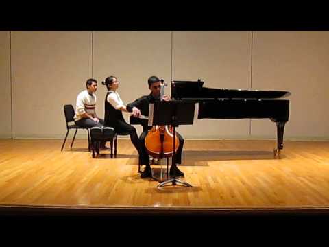 Beethoven Sonate Opus5 Nr.2 Piano and Cello, performed by Yan Gao and Gautam Webb