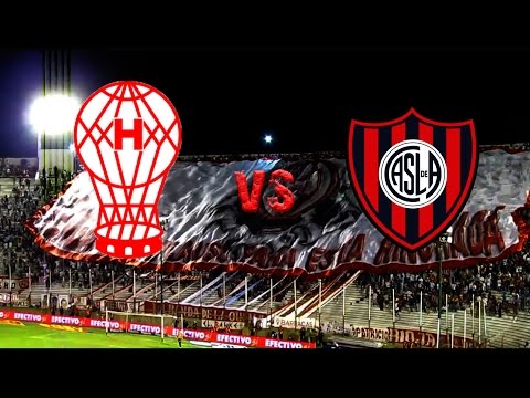 "Hinchada del Globo vs San Lorenzo" Barra: La Banda de la Quema &bull; Club: Huracán