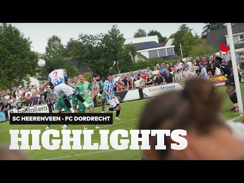 Een mooie oefenzege in Joure |  Highlights sc Heerenveen - FC Dordrecht