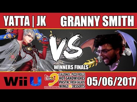 Granny Smith (Meta Knight) vs Yatta | JK (Bayonetta) - Wii U Winners Finals Pizza 9