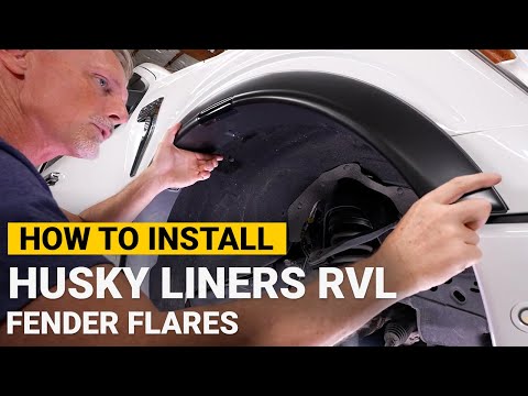 How to Install Husky Liners RVL Fender Flares on a 2021 Ford F-150