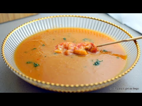 Crema de Marisco Fácil, Rápida y Económica. Receta explicada paso a paso