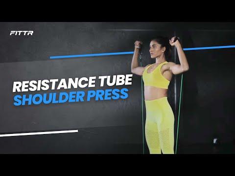 Resistance Tube Shoulder Press