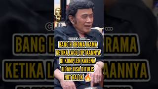 Download lagu KATA BANG H RHOMA IRAMA SALAH SEMUA LAGU NYA ? #rhomairama #dewabudjana #dangdut #rajadangdut mp3