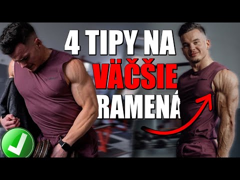 AKO ZLEPŠIŤ RAMENÁ ✅ 4 TIPY KTORÉ MÔŽEŠ VYUŽIŤ AJ TY ✌🏼